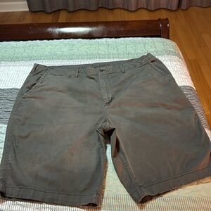 American Eagle Outfitters Gray Flat Front Shorts